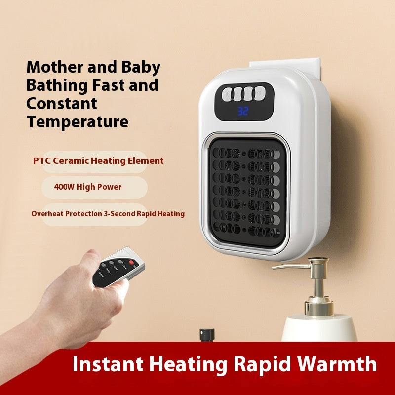 Portable Small Electric Heater With Remote Control