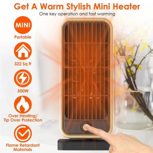 Portable Electric Heater 500W