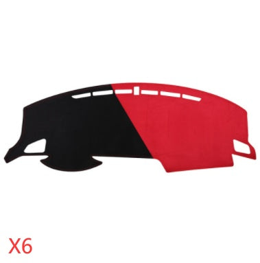 Car Suede Dashboard Cover Center Console Sunshield Retrofitting Dashboard Dashboard Cover Front Desk Mat Non-slip Mat