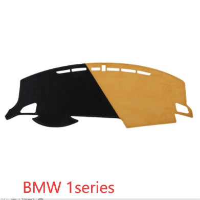 Car Suede Dashboard Cover Center Console Sunshield Retrofitting Dashboard Dashboard Cover Front Desk Mat Non-slip Mat