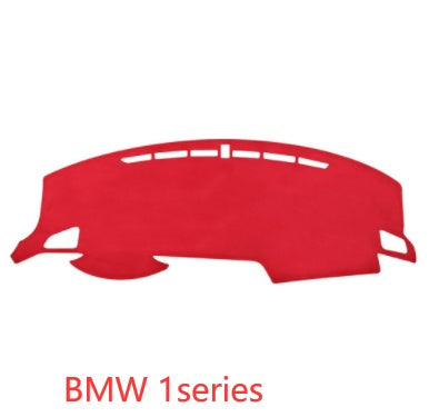 Car Suede Dashboard Cover Center Console Sunshield Retrofitting Dashboard Dashboard Cover Front Desk Mat Non-slip Mat