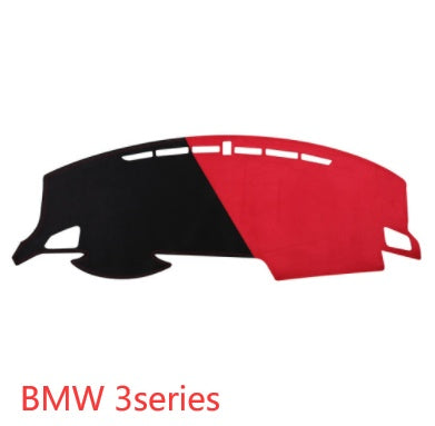 Car Suede Dashboard Cover Center Console Sunshield Retrofitting Dashboard Dashboard Cover Front Desk Mat Non-slip Mat