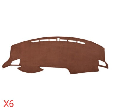 Car Suede Dashboard Cover Center Console Sunshield Retrofitting Dashboard Dashboard Cover Front Desk Mat Non-slip Mat