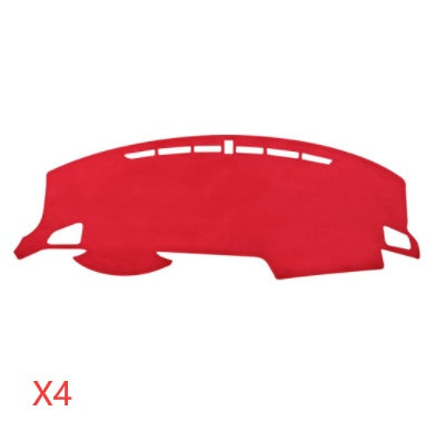 Car Suede Dashboard Cover Center Console Sunshield Retrofitting Dashboard Dashboard Cover Front Desk Mat Non-slip Mat