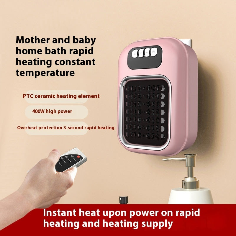 Portable Small Electric Heater With Remote Control