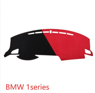 Car Suede Dashboard Cover Center Console Sunshield Retrofitting Dashboard Dashboard Cover Front Desk Mat Non-slip Mat