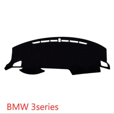 Car Suede Dashboard Cover Center Console Sunshield Retrofitting Dashboard Dashboard Cover Front Desk Mat Non-slip Mat