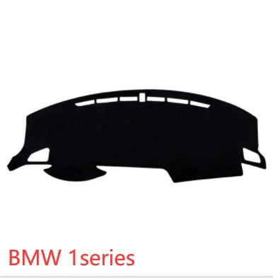 Car Suede Dashboard Cover Center Console Sunshield Retrofitting Dashboard Dashboard Cover Front Desk Mat Non-slip Mat