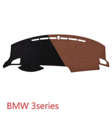 Car Suede Dashboard Cover Center Console Sunshield Retrofitting Dashboard Dashboard Cover Front Desk Mat Non-slip Mat