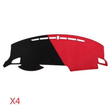 Car Suede Dashboard Cover Center Console Sunshield Retrofitting Dashboard Dashboard Cover Front Desk Mat Non-slip Mat