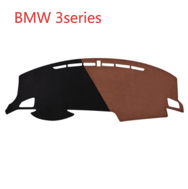 Car Suede Dashboard Cover Center Console Sunshield Retrofitting Dashboard Dashboard Cover Front Desk Mat Non-slip Mat